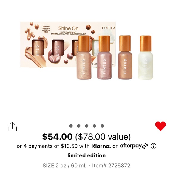 Live Tinted Shine On Hueglow set - Picture 3 of 3